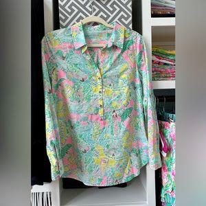 Lilly Pulitzer In the Beginning Captiva Tunic